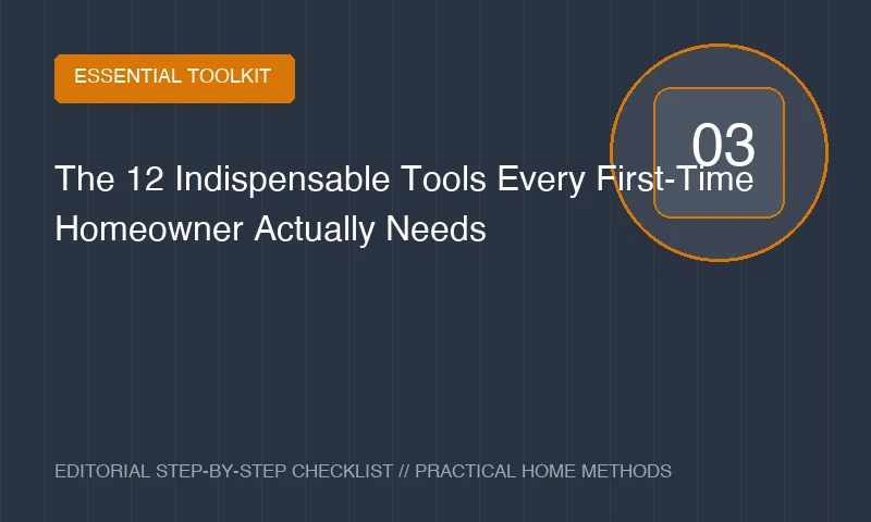 The 12 Indispensable Tools Every First-Time Homeowner Actually Needs